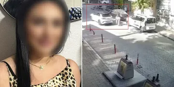 Taciz ettiği kadının ayağını ezdi
