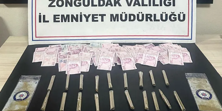 Zonguldak’ta uyuşturucu operasyonu: 3 tutuklama