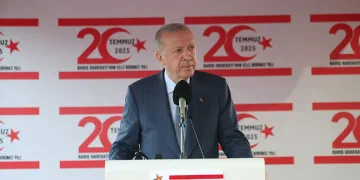 Erdoğan, 20 Temmuz Barış ve Özgürlük Bayramı Töreni’nde konuştu