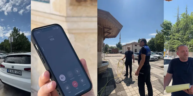 İnegöl Belediyesi’nden su israfına karşı etkili mesaj