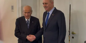 Bahçeli, Numan Kurtulmuş ile görüştü