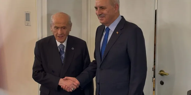 Bahçeli, Numan Kurtulmuş ile görüştü