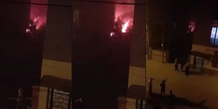 Bursa’da yangın paniği