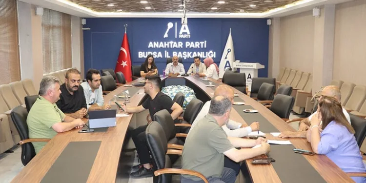 Anahtar Parti çalıştayı Bursa’da başladı