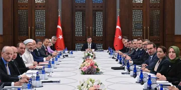 Sıcaktan bunaldı yavru kangal ile aynı varilin içinde serinledi