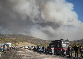 Bursa’nın dağ ilçeleri griye büründü