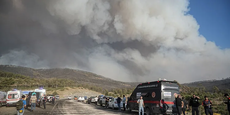 Bursa’nın dağ ilçeleri griye büründü