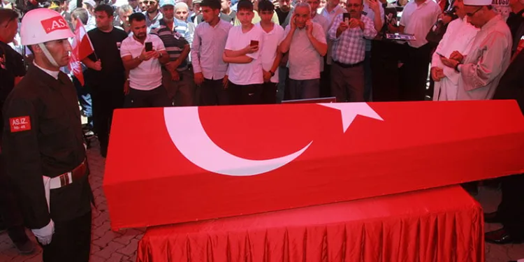 Ordulu şehit, son yolculuğuna uğurlandı