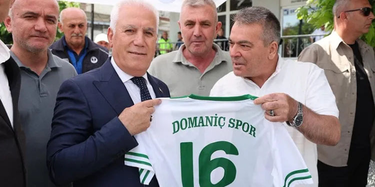 Bursa’dan Domaniç’e tarımsal destek