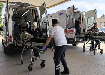 Bursa’da ağaca çarpan otomobildeki 2 kişi yaralandı