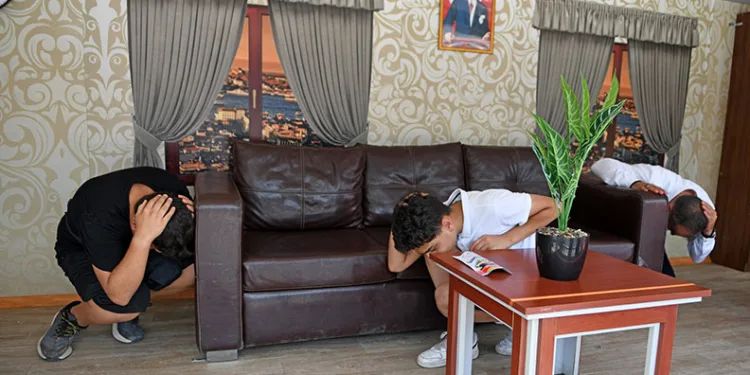 Osmangazi’de gerçek gibi deprem eğitimi