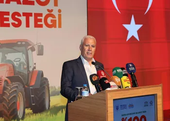 Büyükşehir’den üreticiye yüzde 100 hibeli mazot desteği