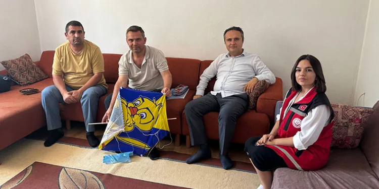 Bursa’da parmakları kopan babaya en anlamlı hediye
