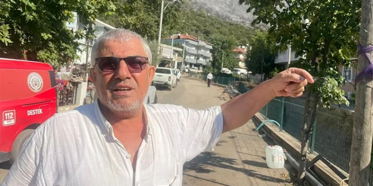 Alevlere peş peşe havadan müdahale