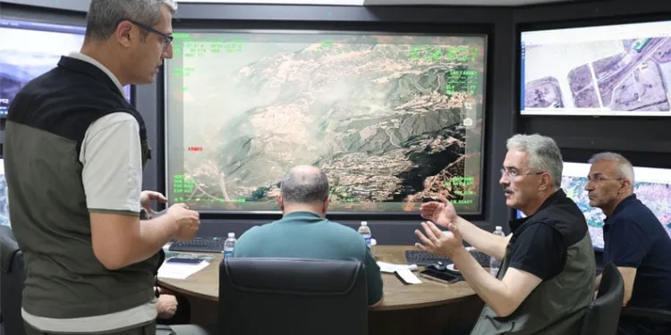 Bursa’da Orman Yangınına Karşı Dev Seferberlik