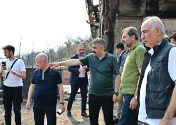 Yangın felaketine ‘yıldırım’ müdahale