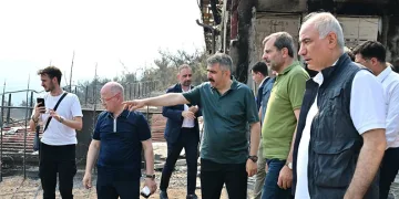 Yangın felaketine ‘yıldırım’ müdahale