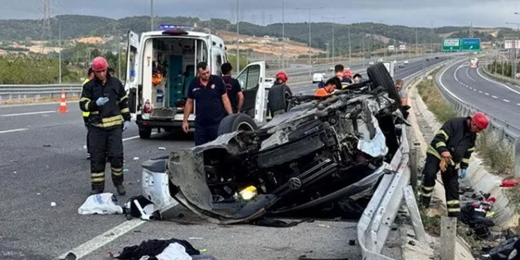 Kuzey Marmara’da feci kaza: Anne öldü, eşi ve çocukları yaralı