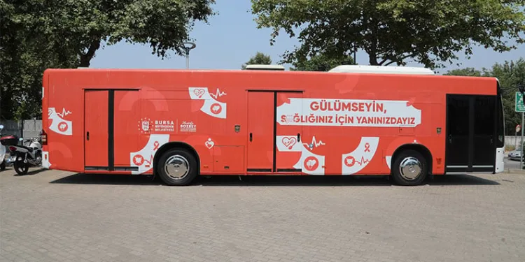 Büyükşehir, ‘Sağlık Otobüsü’ projesini hayata geçirdi
