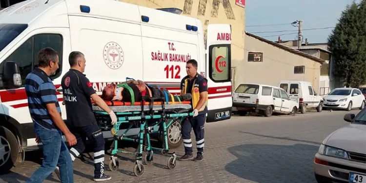 Tavşanlı’da trafik kazası, 1 yaralı