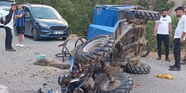 Metruk okulda yangın