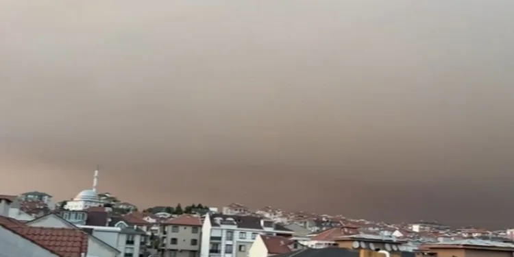 Bursa’yı duman ve kül esir aldı
