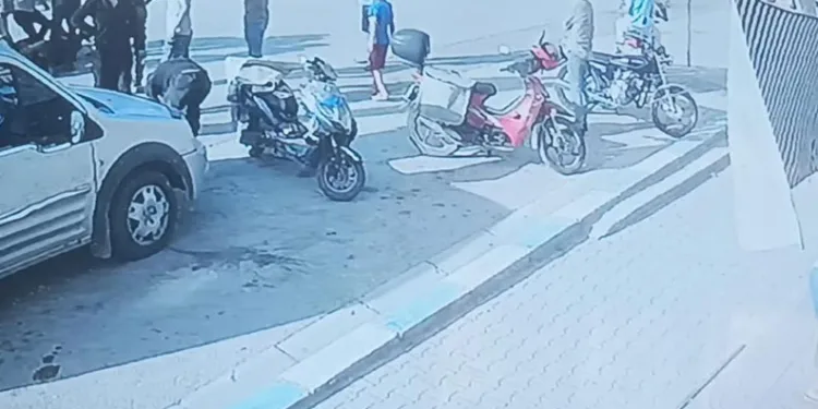 Metruk okulda yangın