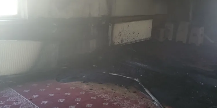 Güreşçinin dirseği kırıldı