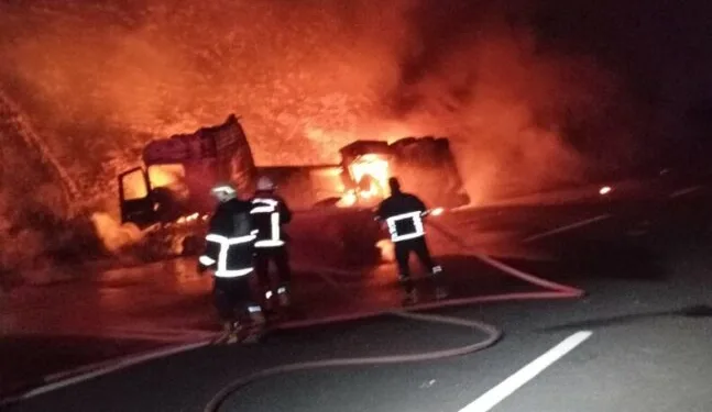 Kastamonu’da hafif ticari araç yamaca çarptı: 1 yaralı