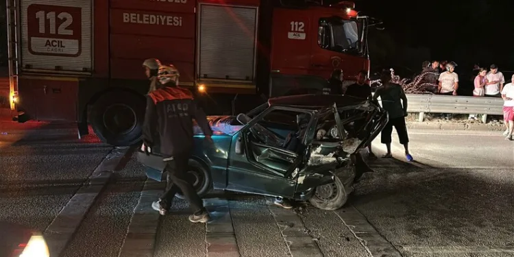 Kastamonu’da hafif ticari araç yamaca çarptı: 1 yaralı