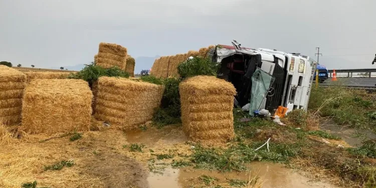 Tırpanla ot biçerken parmağını kopardı