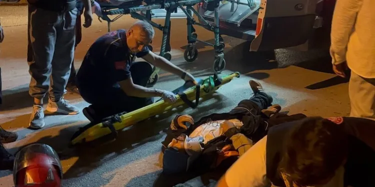 Burdur’da iki otomobil çarpıştı: 2 yaralı