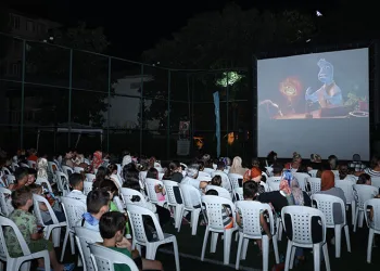 Nilüfer’de çocukların sinema keyfi başlıyor
