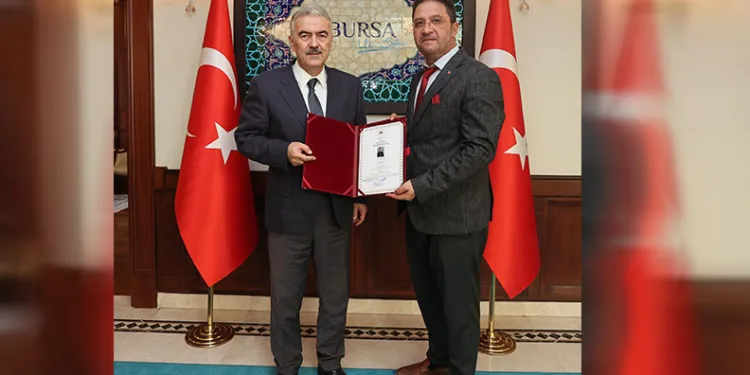 Osman Başeğmez’den Vali Ayyıldız’a veda ziyareti