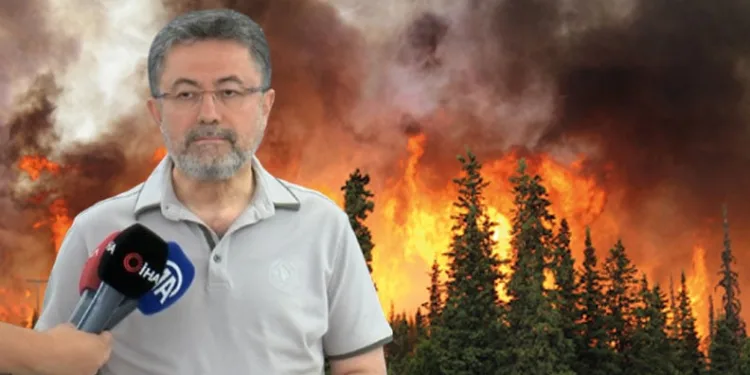 Bakan Yumaklı: “6 ildeki 7 yangını tamamen kontrol altında”