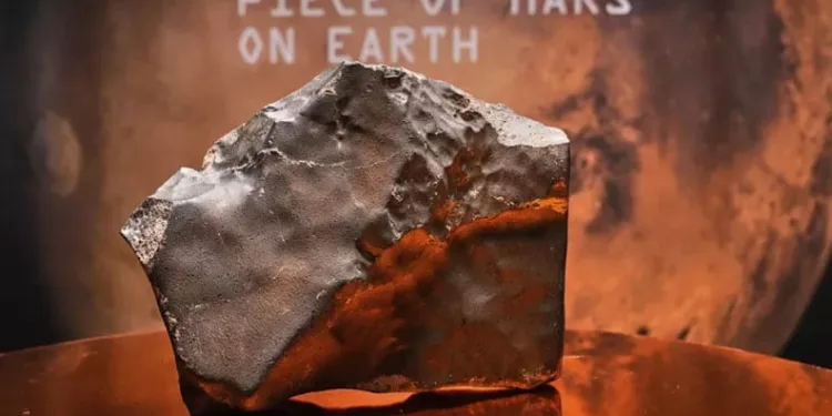 Mars Parçası Müzayedeye Çıkıyor