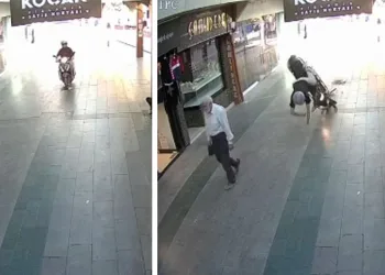 Bursa’da motosiklet sürücüsü ölümden döndü