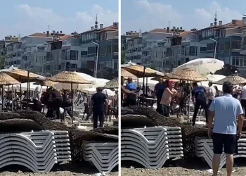 Bursa’da izinsiz şezlong parası toplayanlara operasyon