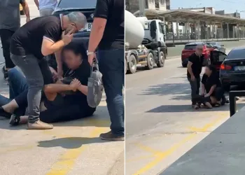 Eski eşinden kocasına meydan dayağı