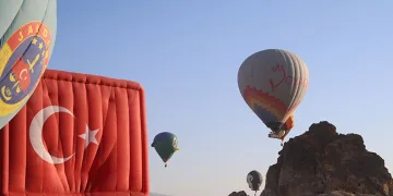Kapadokya’da Balon Festivali başladı
