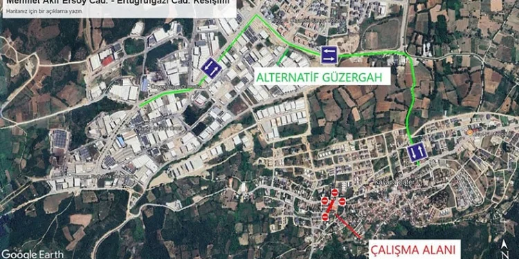 Bursa’da trafik düzenlemesi