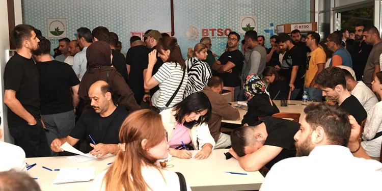 Osmangazi’de istihdam buluşması doldu taştı