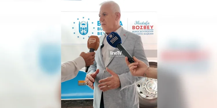 Başkan Bozbey Line TV’ye özel açıklamalarda bulundu: ”Bursa sahillerinde işgale geçit yok”