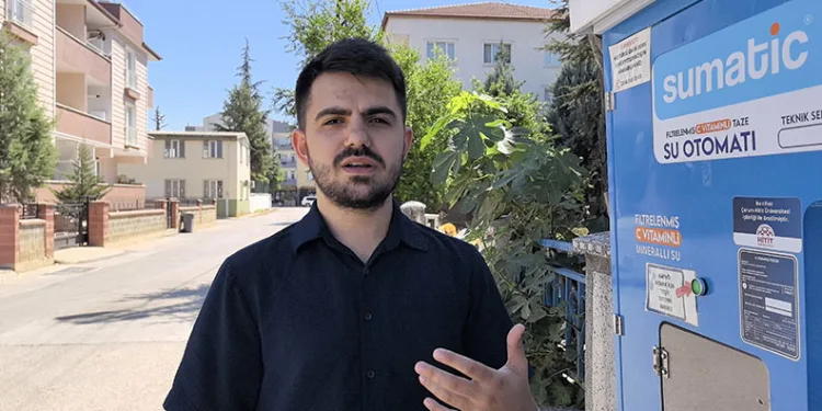 Bursa’da genç girişimci, kaliteli suyu ucuza satıyor