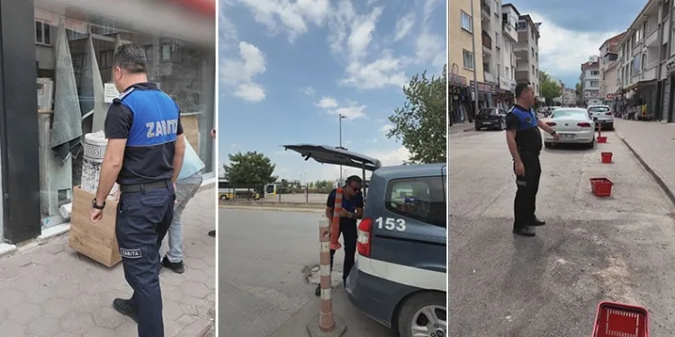 İnegöl’de kaldırım ve yol işgallerine geçit yok