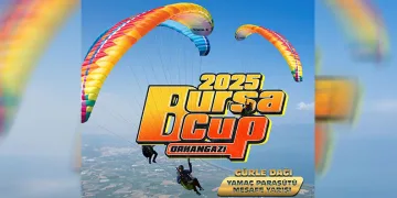 2025 Bursa Cup Yamaç Paraşütü Yarışı Başlıyor