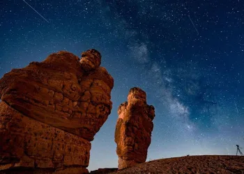 Türkiye’den Perseid meteor yağmuru manzaraları