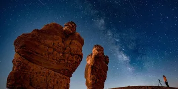 Türkiye’den Perseid meteor yağmuru manzaraları