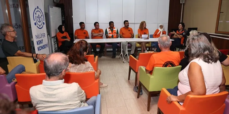 Nilüfer’de afetlere karşı alınabilecek tedbirler konuşuldu