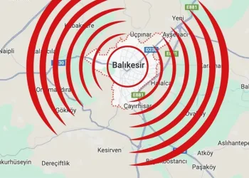 Balıkesir’de 4,3 büyüklüğünde deprem